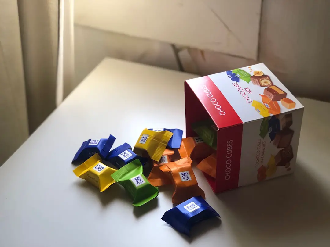 blue green and orange plastic blocks